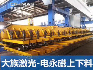 全自動(dòng)上下料電永磁吸盤-大族激光
