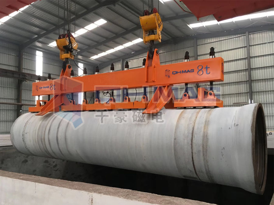 吊運鋼管電永磁鐵